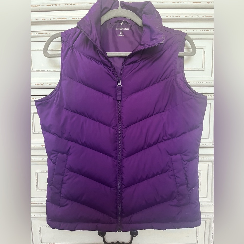 š¤ GREAT COLOR! Lands End womenās vest, size XS